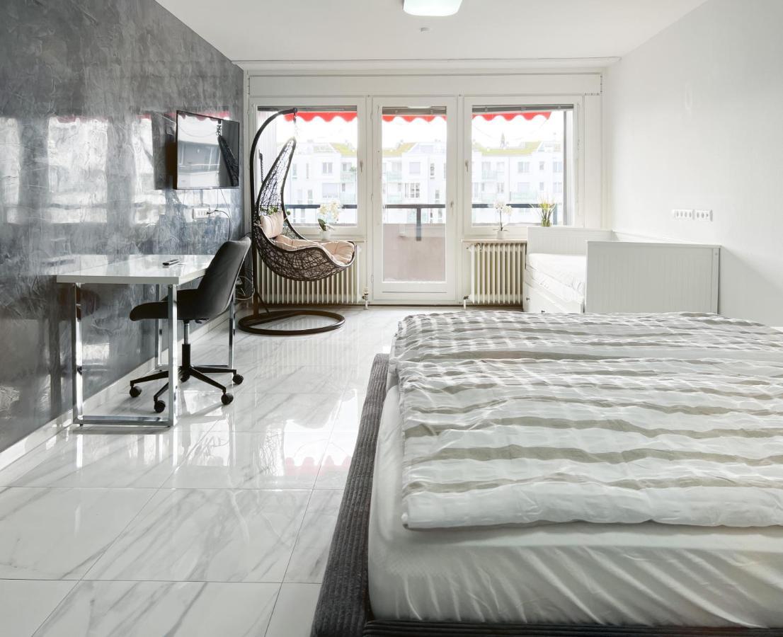 Modernes Apartment Mit Stil In City Lage Karlsruhe Exterior foto